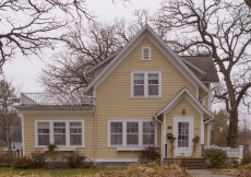 The exterior of one of the homes featured in this year’s Holiday Home Tour. This year’s tour is Dec. 2.
-Photo by Manda Baldwin